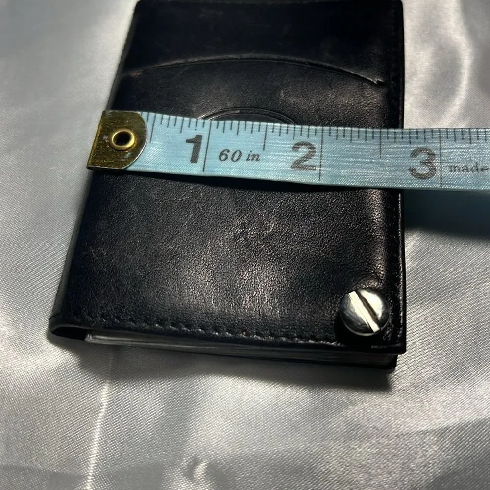 Buxton Black Leather Wallet